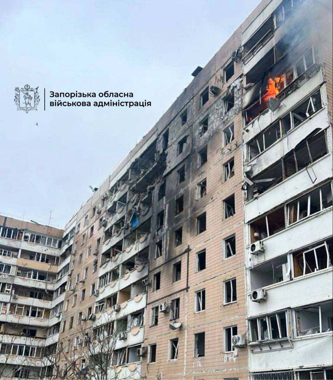 Росіяни атакують КАБами Запоріжжя: є влучання у багатоповерхівку